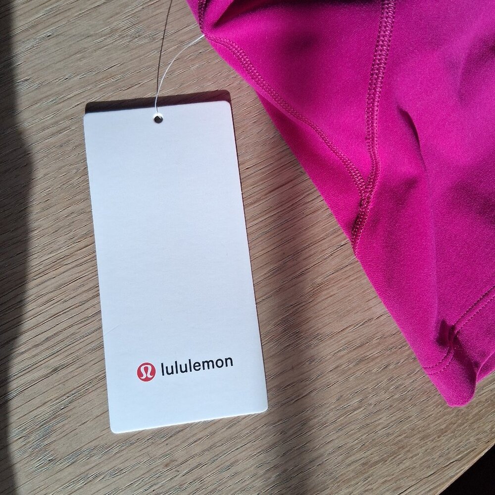 Lululemon Align Cropped Tank- Size 6- Ripened Raspberry - Picture 5 of 9